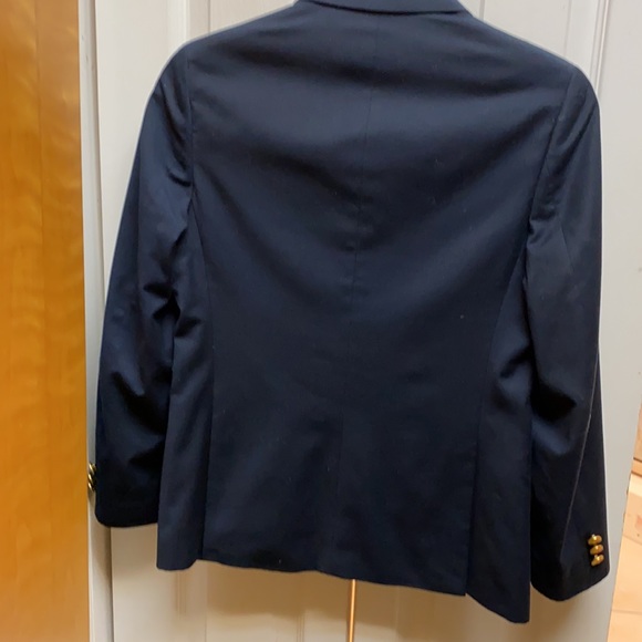 Lauren Ralph Lauren Solid Suit Blazer, Little Boys, Navy blue with Gold buttons, - Picture 8 of 16
